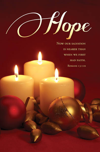 Picture of Hope Advent Week 1 Regular Size Bulletin