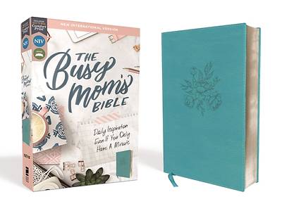 Picture of NIV Busy Mom's Bible, Leathersoft, Teal, Red Letter Edition, Comfort Print