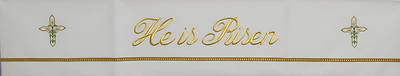 Picture of Word Series White Easter Altar Frontal