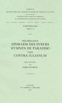 Picture of Des Heiligen Syrers Hymnen de Paradiso Und Contra Julianum
