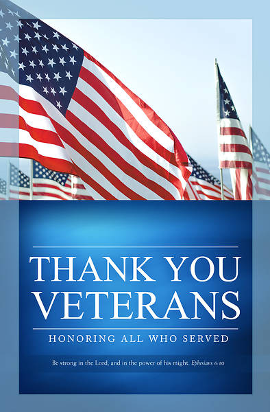 Picture of Thank You Veterans Day Regular Size Bulletin