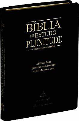 Picture of Portuguese Spirit-Filled Life Study Bible (Black)