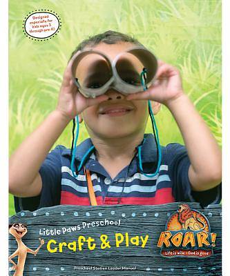 Picture of Vacation Bible School (VBS19) Roar Preschool Craft and Play Leader Manual