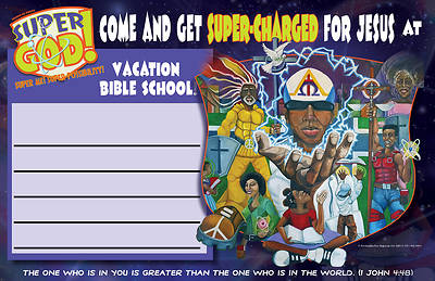 Picture of Vacation Bible School (VBS) 2017 Super God! Super Me! Super-Possibility! Outdoor Banner