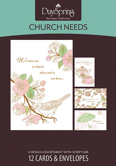 Picture of Send a Blessing - Church Needs Boxed Cards - Box of 12