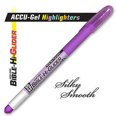 Picture of Accu-Gel Bible-Hi-Glider Violet