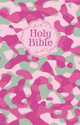 Picture of Camouflage Bible Pink NKJV