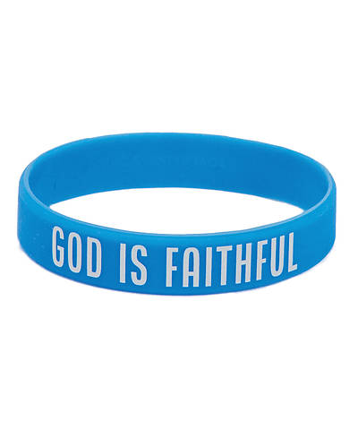 Picture of Vacation Bible School (VBS) 2020 Weekend Anchored God Is Faithful Wristband pkg of 10