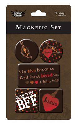 Picture of Magnet Set - We Love Because