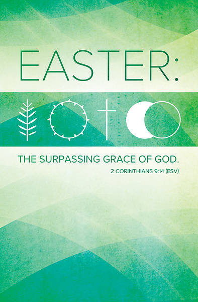 Picture of Easter: The Surpassing Grace of God Regular Size Bulletin