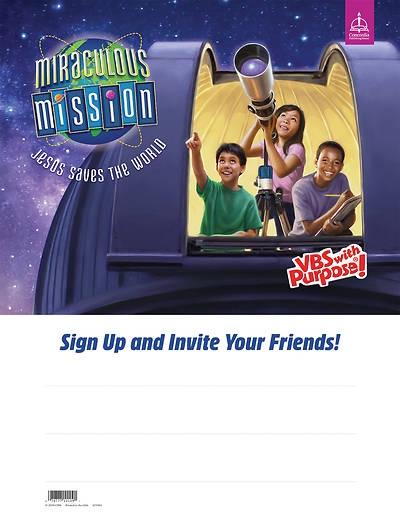 Picture of Miraculous Mission Publicity Poster - VBS 2019