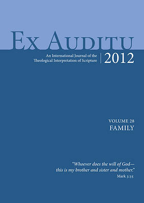 Picture of Ex Auditu, Volume 28