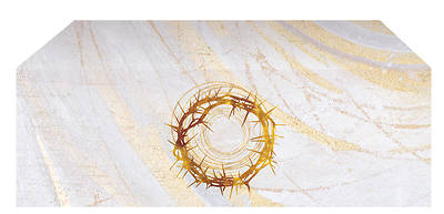 Picture of Echoes of Easter Crown of Thorns Altar Cloth