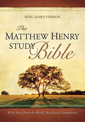 Picture of Matthew Henry Study Bible, Bond Black