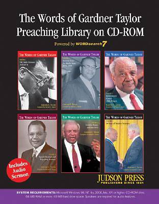 Picture of The Words of Gardner Taylor Preaching Library on CD-ROM