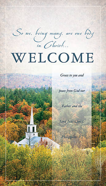 Picture of Welcome Pew Cards Package of 50