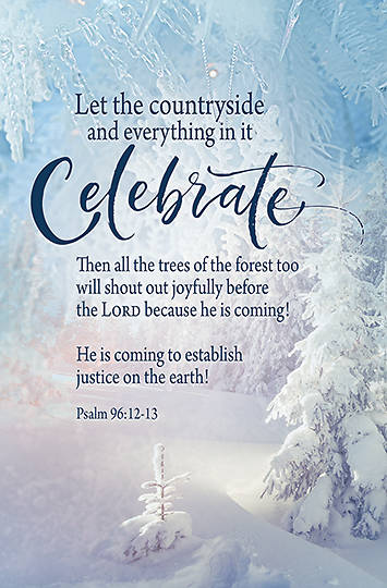 Picture of Celebrate Winter Bulletin (Package of 100)