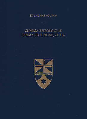 Picture of Summa Theologiae Prima Secundae, 71-114