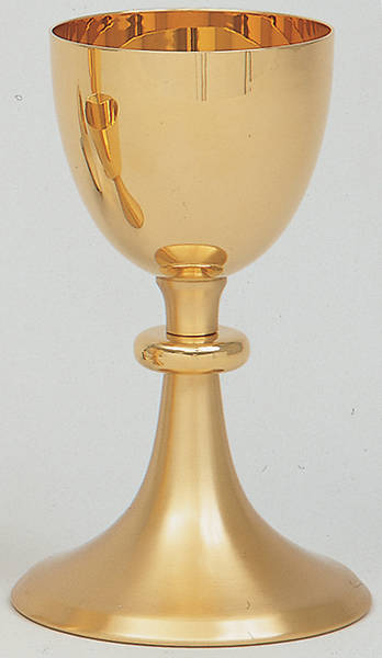 Picture of Koleys K390 Chalice Satin with Base Plate 8 3/4"x 4"