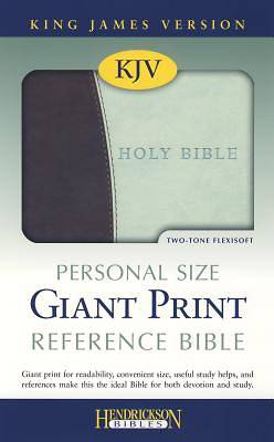 Picture of Personal Size Giant Print Reference Bible-KJV