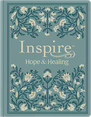 Picture of NLT Inspire Hope and Healing Bible, Filament Enabled (Hardcover Leatherlike, Dusty Teal)