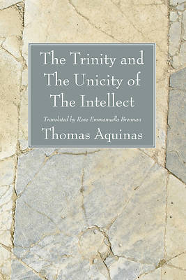 Picture of The Trinity and the Unicity of the Intellect