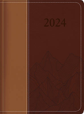 Picture of 2024 Agenda Ejecutiva - Tesoros de Sabiduría - Marrón Y Beige