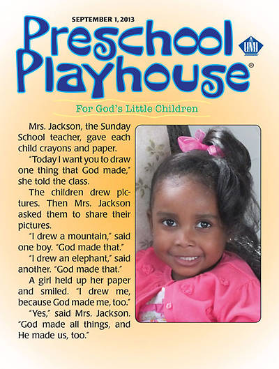 Picture of UMI Preschool Playhouse Student Fall 2013
