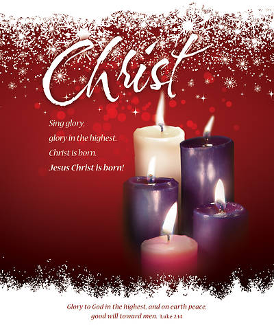 Picture of Christ Advent Week 5 Legal Size Bulletin