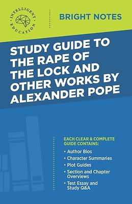 Picture of Study Guide to the Rape of the Lock and Other Works by Alexander Pope
