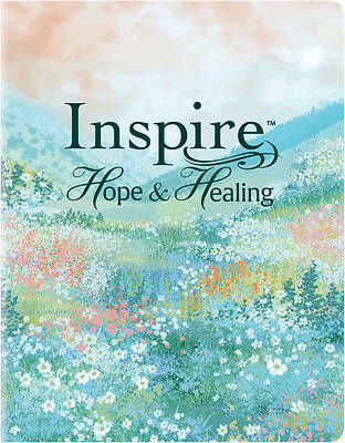 Picture of NLT Inspire Hope and Healing Bible, Filament Enabled (Leatherlike, Wildflower Meadow)