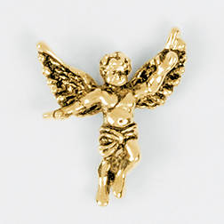 Picture of Gold Plated Lapel Pin - Guardian Angel