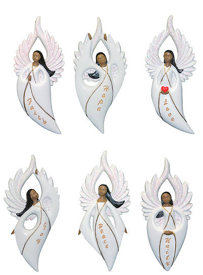 Picture of Resin Angel Ornaments Various Designs