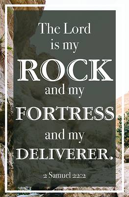 Picture of The Lord Is My Rock Bulletin (Pkg 100) General Worship