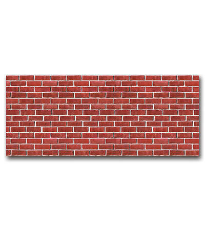 Picture of Red Brick Plastic Backdrop