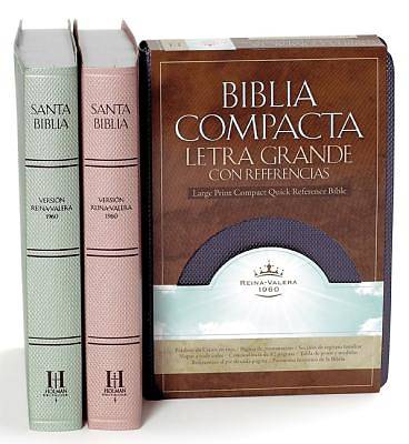 Picture of Rvr 1960 Biblia Compacta Letra Grande Con Referencias - Pale Emerald