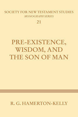 Picture of Pre-Existence, Wisdom, and the Son of Man