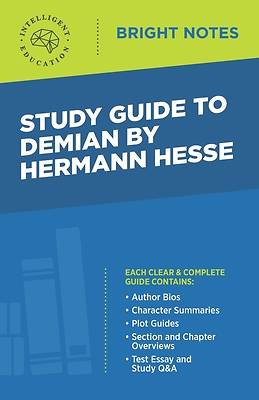 Picture of Study Guide to Demian by Hermann Hesse