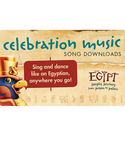 Picture of Vacation Bible School (VBS) 2016 Egypt Celebration Music Download Card