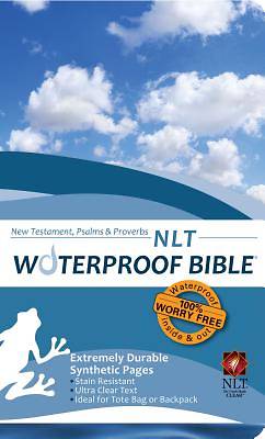 Picture of Waterproof New Testament with Psalms and Proverbs-NLT-Blue
