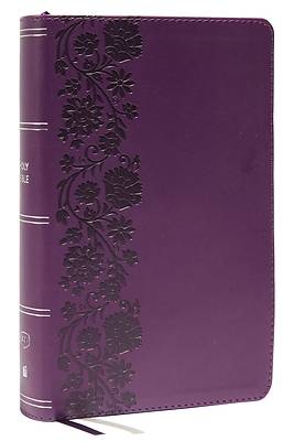 Picture of Kjv, End-Of-Verse Reference Bible, Personal Size Large Print, Leathersoft, Purple, Red Letter, Comfort Print