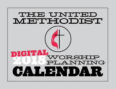 Picture of The United Methodist Digital Worship Planning Calendar 2018