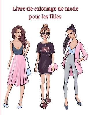 Picture of Livre de coloriage de mode pour les filles