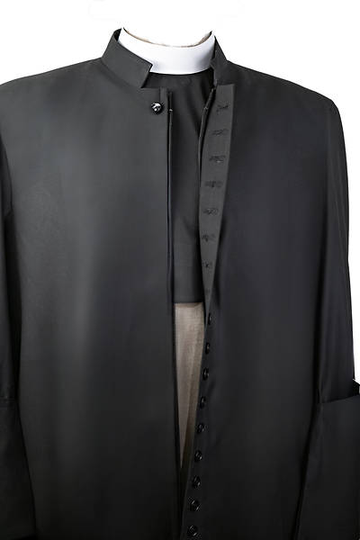 Picture of MDS Cassock Traditional Style 33 Button with Concealed Zipper Small