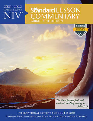 Picture of NIV Standard Lesson Commentary Large Print 2021-2022