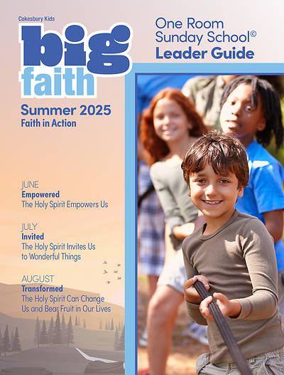 Picture of Cokesbury Kids Big Faith Summer 2025 One Room Sunday School® Leader Guide