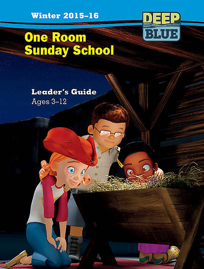Picture of Deep Blue One Room Sunday School Leader's Guide Download Winter 2015-16