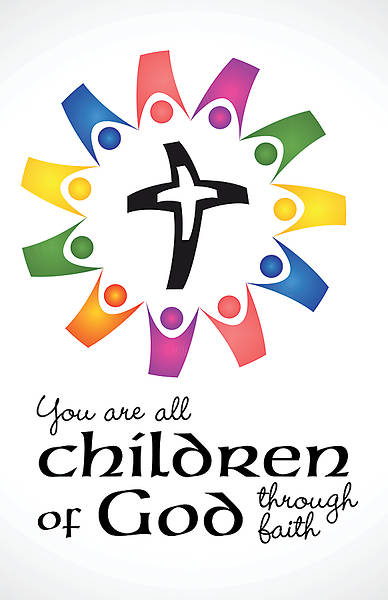 Picture of You Are All Children of God General Regular Size Bulletin