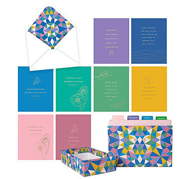 Picture of PKG 20 Kaleidoscope of Blessings Greeting Cards