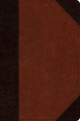 Picture of ESV Wide Margin Reference Bible, Red Letter (Trutone, Brown/Cordovan, Portfolio Design)
